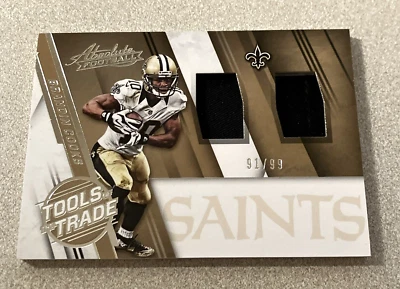 2016 Panini absolute Tools Of The Trade #30 Brandin Cooks Saints /99 - Image 1 of 2