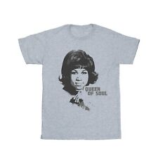 Aretha Franklin Womens/Ladies Queen Of Soul Cotton Boyfriend T-Shirt (BI49013)