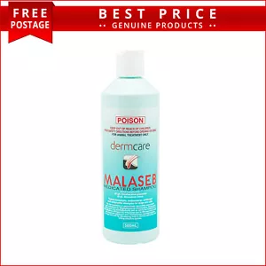 Malaseb 500 mL Medicated Shampoo for Dogs and Cats Skin Care Free Shipping - Picture 1 of 2