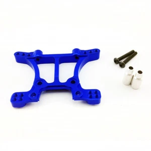 Traxxas Slash 4X4 1:10 Alloy Front Shock Tower, Blue by Atomik - Replaces 6839 - Picture 1 of 1