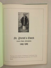 1969 Vintage St Patrick Centenário Igreja Memorial Kennett Square Pa Católico