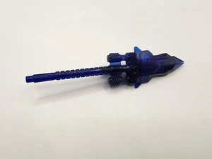 Transformers Superlink Clear Deep Blue Energy Spear complete Takara TV Magazine - Picture 1 of 2