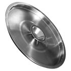  Stainless Steel Cover Pots Metal Lid Bowl Cover Reusable Pot Lid Multipurpose