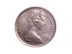 1980 Bermuda 10 Cents Elizabeth II KM# 17 - High Grade Collector Coin! -c1959xux - Picture 1 of 2
