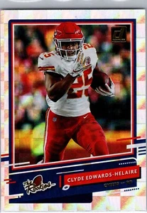 2020 Panini Donruss Football - #TR-CEH Clyde Edwards-Helaire - The Rookies - Picture 1 of 2