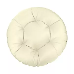 AD005 44"x6" Round Papasan Ottoman Cushion 10 Lbs Fiberfill Polyester Out/Indoor - Picture 1 of 12