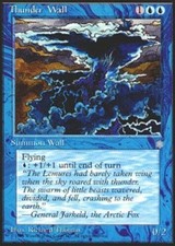 4x Thunder Wall MTG Ice Age NM Magic Regular