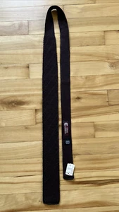 NOS Vintage Cross Currents Virgin Wool Knit Square Seed Stitch Skinny Neck Tie - Picture 1 of 8