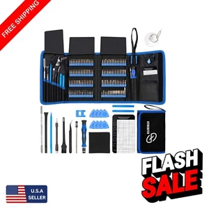 Complete Magnetic Precision Screwdriver Kit - 120 Bits & 22 Accessories Included - Picture 1 of 10