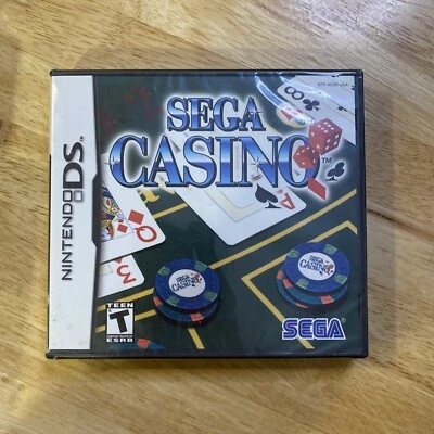 SEGA Casino (Nintendo DS, 2005) - NEW, Factory Sealed CIB - Image 1 of 2