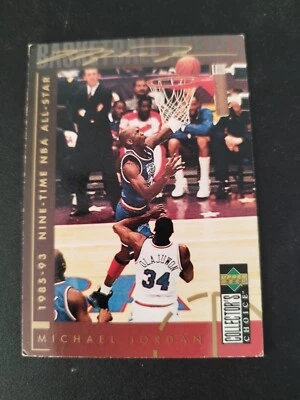 1994 COLLECTOR'S CHOICE INTL MICHAEL JORDAN BASKETBALL HEROES #215 FRENCH - Photo 1/2