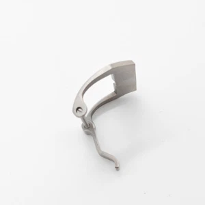 Hebilla de pasador de tornillo cepillado plateada de 22 mm para reloj PAM correa de banda con letra PRXE - Imagen 1 de 5