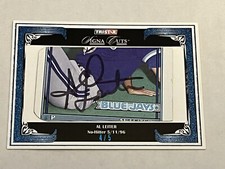 Al Leiter 2008 TriStar Signa Cuts Autograph Auto SSP 4/5 Blue Jays 1990 Topps 🔥