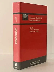 Financial Models of Insurance Solvency J. David Cummins & Richard Derrig HC - Imagen 1 de 1