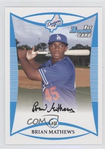 2008 Bowman Prospects Brian Mathews #BP94