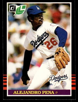 1985 Leaf #64 Alejandro Pena - Image 1 of 2