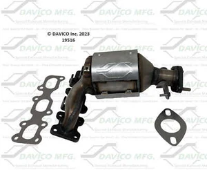 Catalytic Converter-Exact-Fit Davico 19516 - Picture 1 of 3