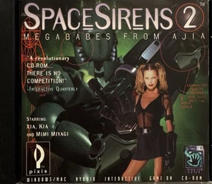 SPACE SIRENS 2 Megababes From Ajia (PC CD-ROM/MAC) 1995 Game for Windows 3.1 - Picture 1 of 4