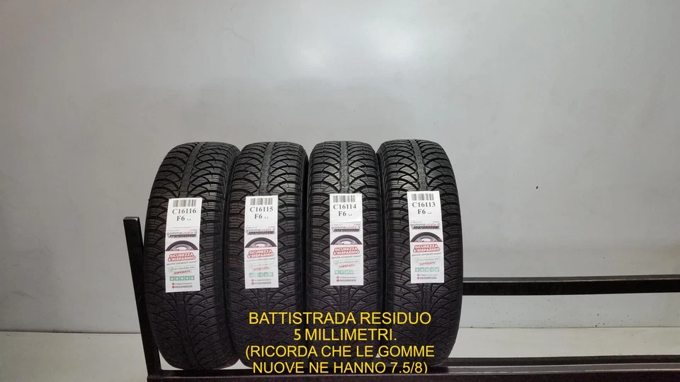 GOMME USATE  TERMICHE 165/60R15 77T FULDA KRISTALL MONTERO 3 PNEUMATICI C16116 - Bild 1 von 1