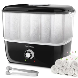 Hot Towel Warmer for Facials, Holds 16 Small Towels, 5L Portable Towel Steame... - Foto 1 di 8