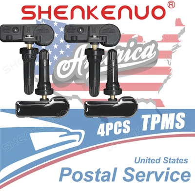 4pcs Programmed TPMS Tire Pressure Monitoring Sensor For Buick Encore 2013-2021 - Image 1 of 4