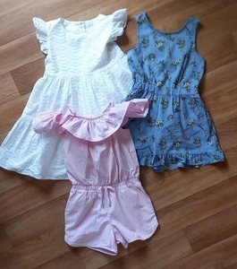 girls playsuits and dress age 5-6+ years ( Next) - Picture 1 of 23