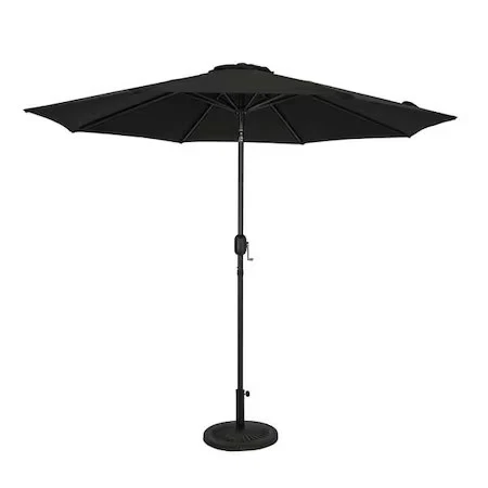 Island Umbrella Nu6831 Octagon Umbrella Black - Image 1 of 3