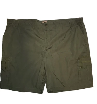 Haband Travelers Mens 4X Olive Green   Casual Golf Walking Shorts 54 X 9 NWOT - Image 1 of 4