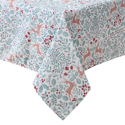 Decorative Tablecloth, Wrinkle and Stain Resistant, Spillproof Water Repellen... - Image 1 of 4