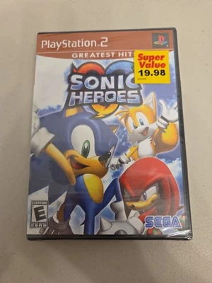 Sonic Heroes (Sony PlayStation 2, 2005) PS2 Greatest Hits NEW Factory Sealed - Image 1 of 4