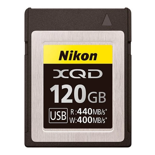 Nikon XQD Memory Card Black 120GB MC-XQ120G Nikon Genuine camera jp - Image 1 of 1