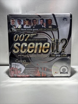 NEW! 2006 Scene It? JAMES BOND 007 Collector's Edition CASINO ROYALE DVD Game - Image 1 of 4