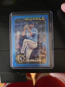2024 Topps Series 2 - John McMillon #571 Blue Foil /999 (RC) - Picture 1 of 2