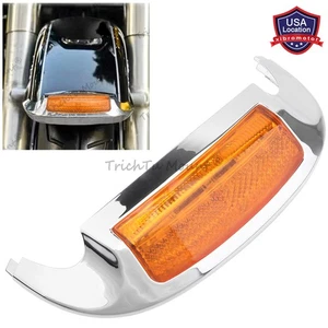 Luz LED delantera punta guardabarros para Harley Electra Tri Glide Ultra Classic FLHTCUTG - Imagen 1 de 19