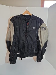 Honda Joe Rocket Motorcycle Jacket XL Black Riding Goldwing Bike Jacket - Picture 1 of 22