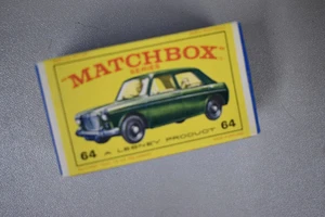1966 Original Matchbox Lesney 64B MG 1100 Type D/E Box NOS CLEAN & GORGEOUS - Picture 1 of 3