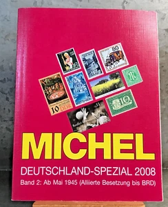 Michel Deutschland Spezial 2008 Catalog Band 2 1945 - 2008 in German VG 1279 pgs - Picture 1 of 15