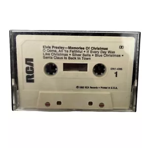 Elvis Presley Memories of Christmas Cassette, A212 - Imagen 1 de 4