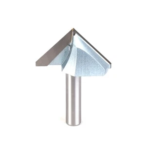 90 Degree X 2" Diameter V Groove Router Bit - 1/2" Shank - Picture 1 of 2