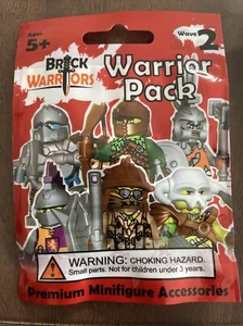 Brick Warriors Warrior Packs Wave 2 New Sealed Lot 3- (3) - Picture 1 of 5