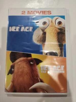 Ice Age & Ice Age Melt Down  ~ 2 Movies Set 2002 & 2006 animated ~ New DVD - Image 1 of 2