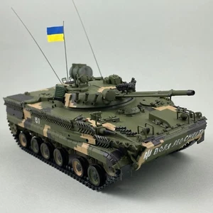 Built 1/35 Scale Tank BMP-3 captured by Ukrainian Army SKIF, Russo-Ukrainian war - Picture 1 of 16