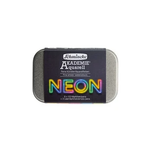 Schmincke AKADEMIE Aquarell Neonfarben Set - 5 x halbe Näpfchen 75 792 097 - Bild 1 von 5