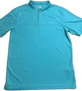 Callaway Golfshirt Herren Größe XL Kurzarm Stretch Polo Golf Oberteil Blau - Bild 1 von 5