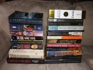 Lot Of 22 Historical Fiction Novels Books Paperback Hardcover Free Shipping - Picture 1 of 10
