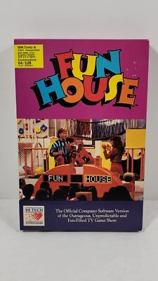 VINTAGE Fun House IBM/Tandy/PC Hi Tech Expressions  5.25" Floppy Disk - Image 1 of 4
