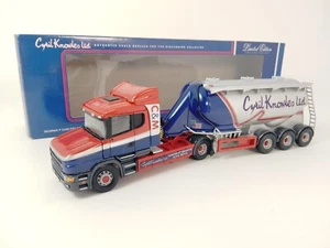 Corgi Scania T Cab Felbinder Tanque Cyril Knowles Ltd 1/50 CC12807 LIMITADO - Imagen 1 de 3