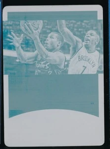 2016 Panini National Treasures Printing Plate Cyan 1/1 Kyle Lowry #NM-KLW - Picture 1 of 2