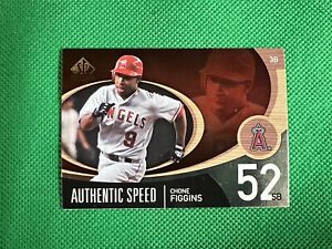 2007 SP Authentic Authentic Speed #AS11 Chone Figgins Los Angeles Angels