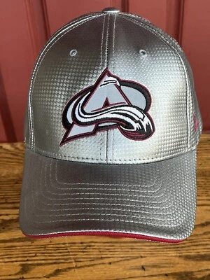 Zephyr Colorado Avalanche “Platinum" Curved Bill Adjustable Hat EUC - Image 1 of 4
